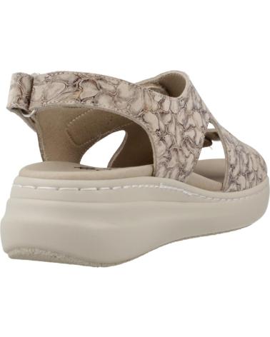 Sandalen für Damen PINOSOS SANDALIAS MUJER MODELO SENA COLOR MARRON LINEN