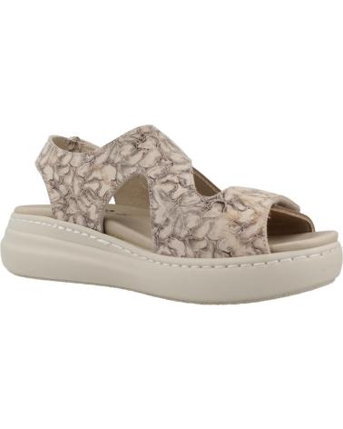 Sandalen für Damen PINOSOS SANDALIAS MUJER MODELO SENA COLOR MARRON LINEN