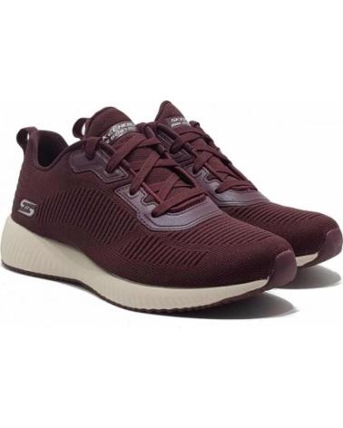 Sportif pour Femme SKECHERS DEPORTIVAS BOBS SQUAD - TOTAL GLAM ROSA