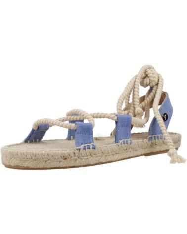 Sandalen-De-Mujer-YELLOW-ALPARGATAS-MUJER-MODELO-ARIADNA-COLOR-AZUL-MARINO