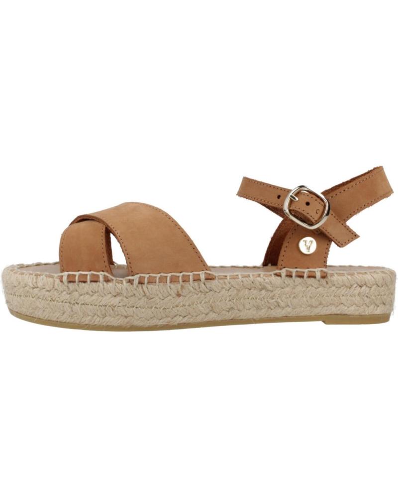 Sandals-De-Mujer-YELLOW-ALPARGATAS-MUJER-MODELO-RAQUEL-COLOR-MARRON-TABACO