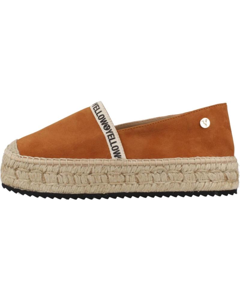Shoes-De-Mujer-YELLOW-ALPARGATAS-MUJER-MODELO-ANAIS-COLOR-MARRON-CAMEL