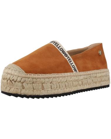 Shoes-De-Mujer-YELLOW-ALPARGATAS-MUJER-MODELO-ANAIS-COLOR-MARRON-CAMEL