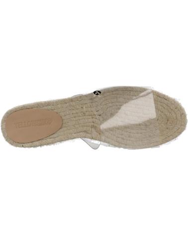 Sandalias-De-Mujer-YELLOW-ALPARGATAS-MUJER-MODELO-LA-TRANSPARENTE-COLOR-MARRON-VINILLO