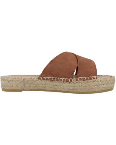 Sandals-De-Mujer-YELLOW-ALPARGATAS-MUJER-MODELO-INGRID-COLOR-MARRON-TABACO