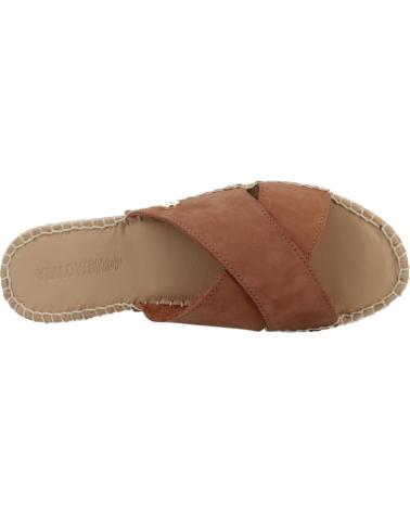 Sandals-De-Mujer-YELLOW-ALPARGATAS-MUJER-MODELO-INGRID-COLOR-MARRON-TABACO