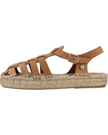Sandals-De-Mujer-YELLOW-ALPARGATAS-MUJER-MODELO-NEUS-COLOR-MARRON-TABACO