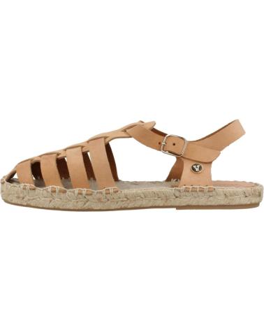 Sandals-De-Mujer-YELLOW-ALPARGATAS-MUJER-MODELO-NEUS-COLOR-MARRON-CUERO