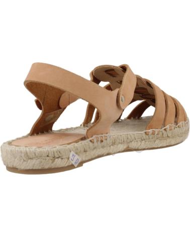Sandals-De-Mujer-YELLOW-ALPARGATAS-MUJER-MODELO-NEUS-COLOR-MARRON-CUERO