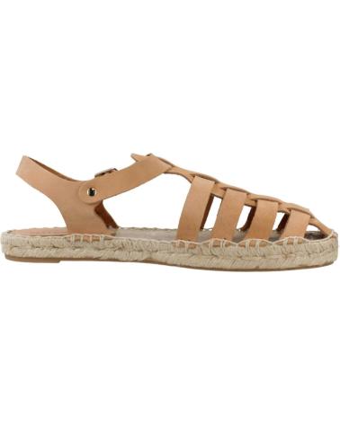 Sandals-De-Mujer-YELLOW-ALPARGATAS-MUJER-MODELO-NEUS-COLOR-MARRON-CUERO