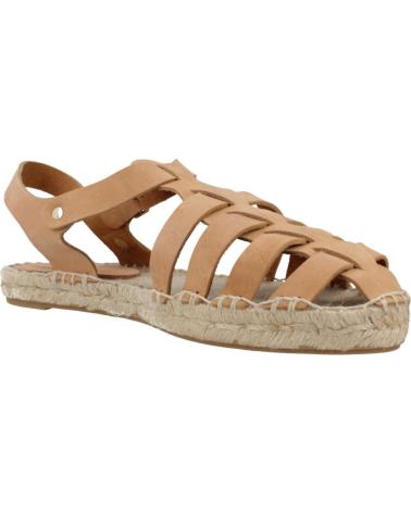 Sandals-De-Mujer-YELLOW-ALPARGATAS-MUJER-MODELO-NEUS-COLOR-MARRON-CUERO