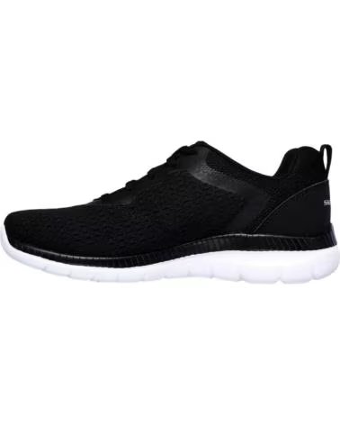 Trainers-De-Mujer-SKECHERS-ZAPATILLA-BOUNTIFUL-MUJER-12607-BKW-NEGRA-NEGRO