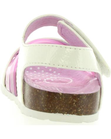 Sandalen für Mädchen KICKERS 469240-30 MAGIWEEK 33 BLANC-ROSE