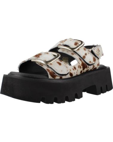 Sandálias de Mulher YELLOW SANDALIAS MUJER MODELO MARTINA COLOR ANIMAL PRINT VACA