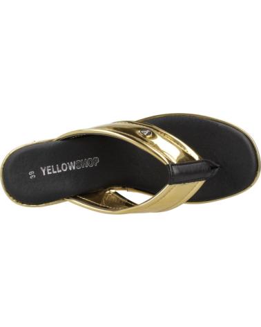 Sandalias de Mujer YELLOW SANDALIAS MUJER MODELO LIZZIE COLOR ORO GOLD