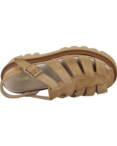 Sandalias de Mujer YELLOW SANDALIAS MUJER MODELO REBECA COLOR MARRON ARENA