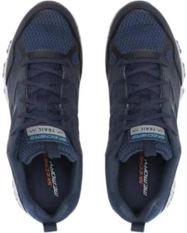 SKECHERS SNEAKER HILLCREST 237265-NVY FÜR HERREN AZUL MARINO