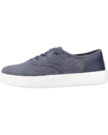 Zapatos de Hombre HEY DUDE INFORMALES HOMBRE MODELO CONWAY CRAFT LINEN COLOR AZUL NAVY