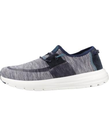 Zapatos de Hombre HEY DUDE INFORMALES HOMBRE MODELO SIROCCO DUAL KNIT COLOR AZUL NAVY