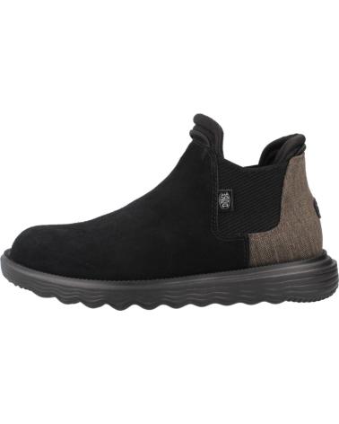 Stivaletti per Donna HEY DUDE BOTINES MUJER MODELO BRANSON BOOT SUEDE COLOR NEGRO BLCKBLCK
