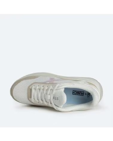 TÉNIS DE MULHER MUNICH TIP 28 WMN BRANCO BLANCO