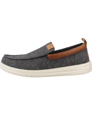 Chaussures pour Homme HEY DUDE INFORMALES HOMBRE MODELO GRIP MOC WOOL COLOR AZUL CHARCOAL