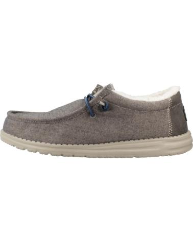 Zapatillas-Deporte-De-Hombre-HEY-DUDE-ZAPATILLAS-DUDE-EN-COLOR--PARA-MARRON
