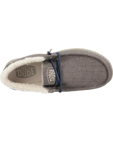 Scarpe-Sport-De-Hombre-HEY-DUDE-ZAPATILLAS-DUDE-EN-COLOR--PARA-MARRON