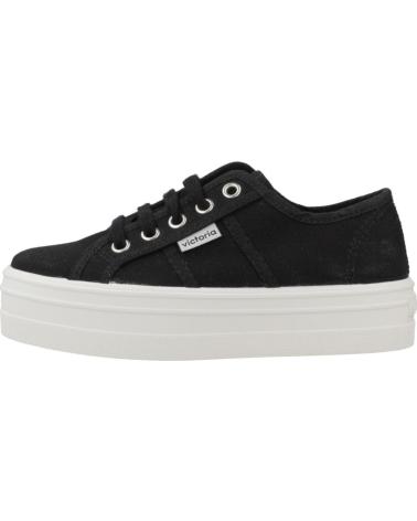 Esportes  de Menina VICTORIA ZAPATILLAS NINA MODELO 109200N COLOR NEGRO