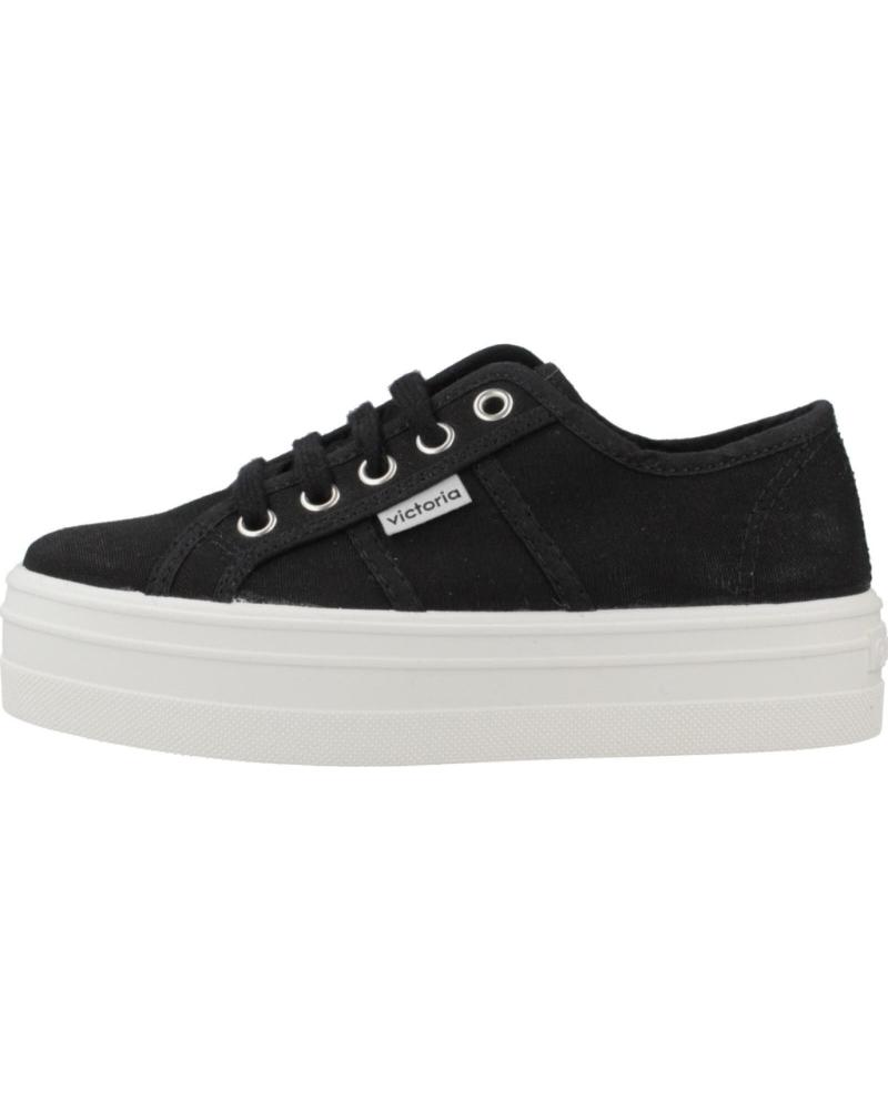 Esportes  de Menina VICTORIA ZAPATILLAS NINA MODELO 109200N COLOR NEGRO