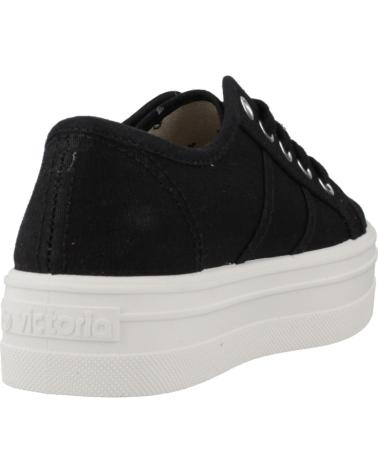 Esportes  de Menina VICTORIA ZAPATILLAS NINA MODELO 109200N COLOR NEGRO