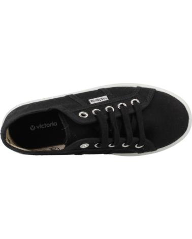 Esportes  de Menina VICTORIA ZAPATILLAS NINA MODELO 109200N COLOR NEGRO