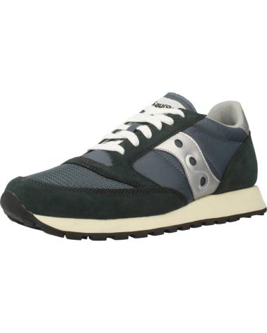 Sportivo-De-Mujer-SAUCONY-ZAPATILLAS-MODELO-JAZZ-ORIGINAL-COLOR-AZUL-BLUNAVSILV