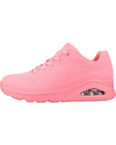 SKECHERS ZAPATILLAS MUJER MODELO UNO -STAND ON AIR COLOR ROSA CRL