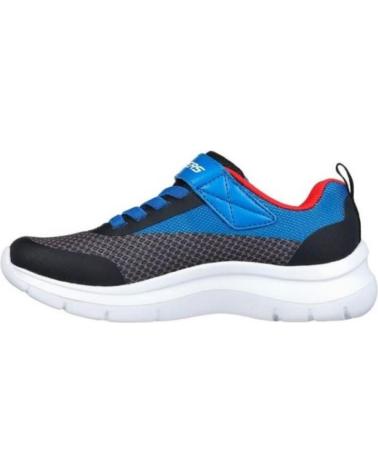 SKECHERS SOLAR SQUAD AZUL E PRETO - MODELO 403879L RYBK AZUL