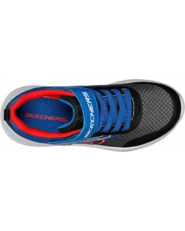 SKECHERS SOLAR SQUAD AZUL E PRETO - MODELO 403879L RYBK AZUL