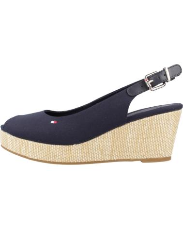 Sandales pour Femme TOMMY HILFIGER SANDALIAS MUJER MODELO ICONIC ELBA SLING BACK W COLOR AZUL D DW6