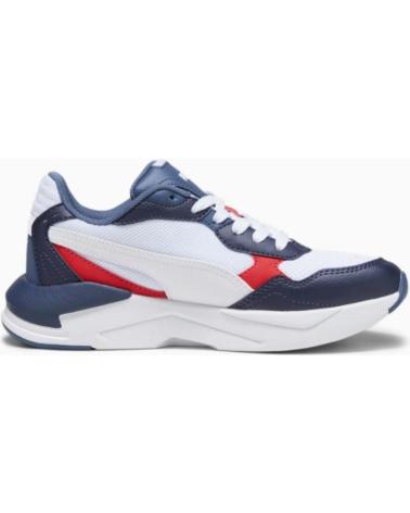 Deportivas de Niña y Niño PUMA ZAPATILLA X-RAY SPEED LITE JUNIOR 385524 20 BLANCA Y MARINO BLANCO