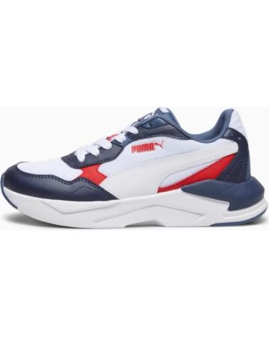 Deportivas de Niña y Niño PUMA ZAPATILLA X-RAY SPEED LITE JUNIOR 385524 20 BLANCA Y MARINO BLANCO