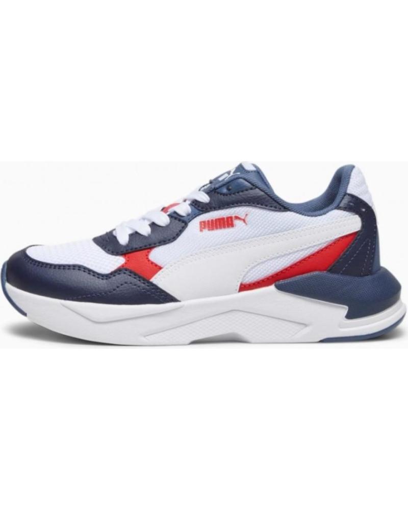 Deportivas de Niña y Niño PUMA ZAPATILLA X-RAY SPEED LITE JUNIOR 385524 20 BLANCA Y MARINO BLANCO