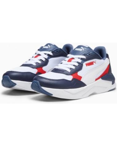 Deportivas de Niña y Niño PUMA ZAPATILLA X-RAY SPEED LITE JUNIOR 385524 20 BLANCA Y MARINO BLANCO