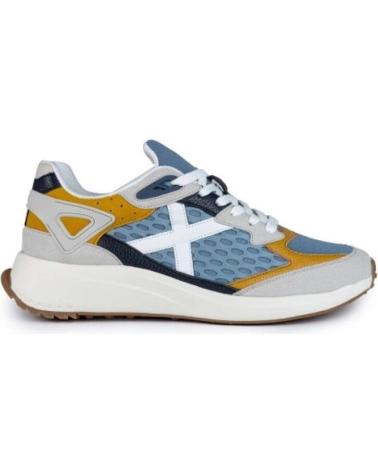 Man Trainers MUNICH ZAPATILLA TIP 35 HOMBRE GRIS 4155035 AZUL