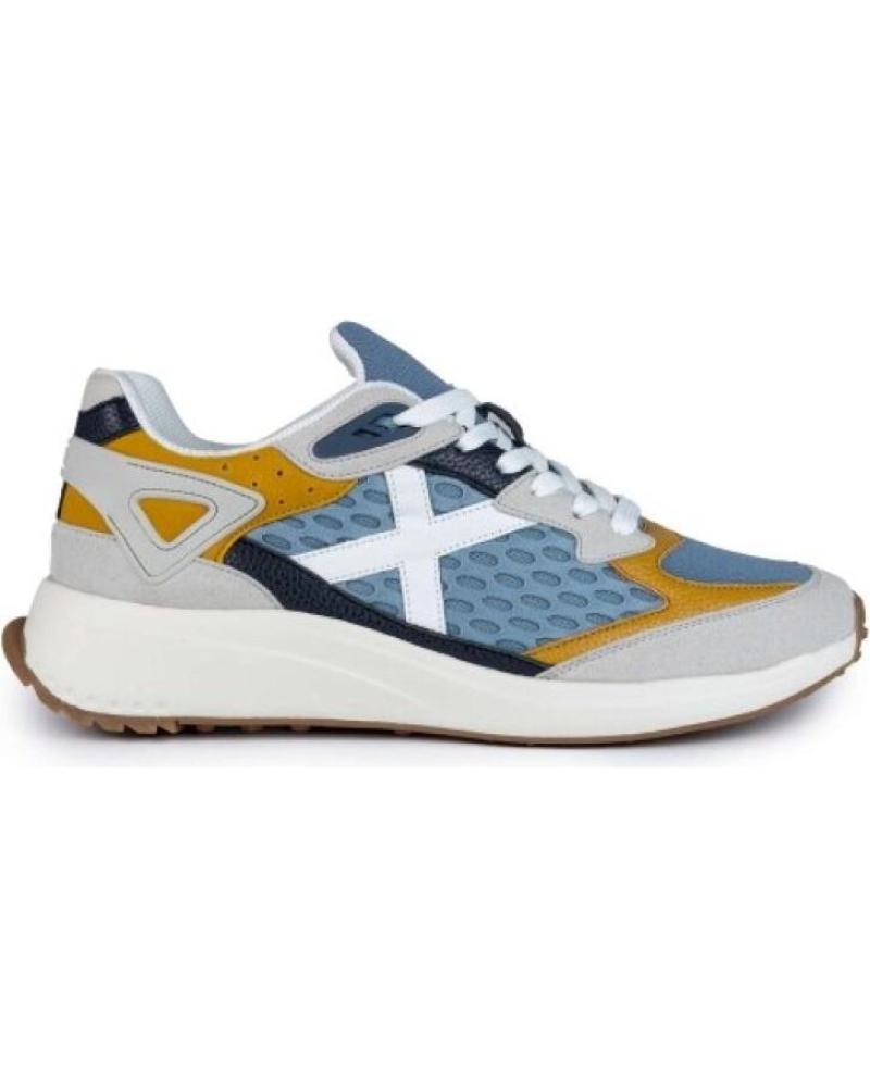 Man Trainers MUNICH ZAPATILLA TIP 35 HOMBRE GRIS 4155035 AZUL