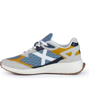 Man Trainers MUNICH ZAPATILLA TIP 35 HOMBRE GRIS 4155035 AZUL