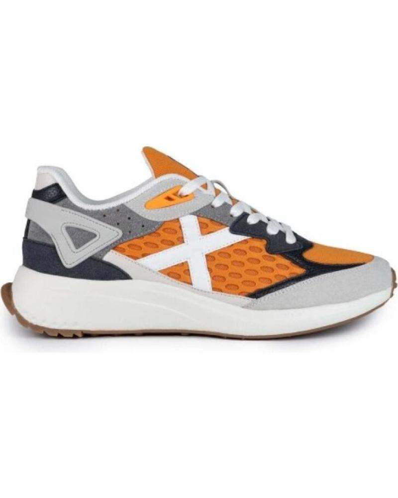 Sportivo per Uomo MUNICH ZAPATILLA TIP 38 HOMBRE GRIS 4155038 NARANJA