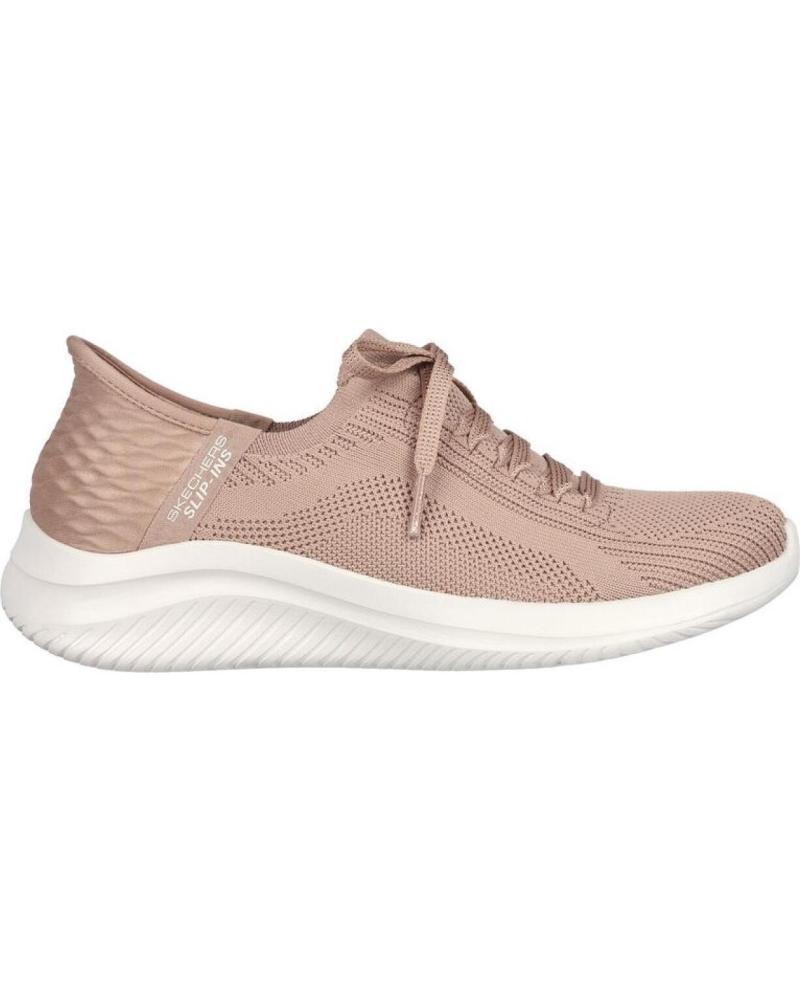 SKECHERS ULTRA FLEX 3.0 BRILLIANT PATH SLIP-INS 149710-WHT - CALÇADO BRANCO BLANCO