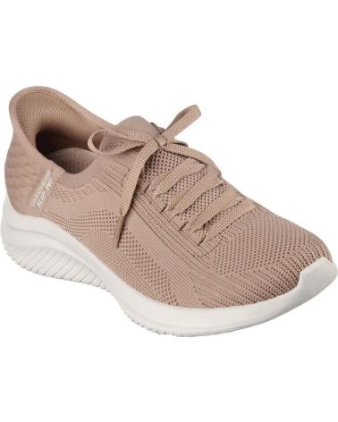 SKECHERS ULTRA FLEX 3.0 BRILLIANT PATH SLIP-INS 149710-WHT - CALÇADO BRANCO BLANCO
