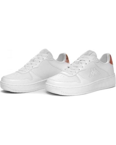 Esportes  de Mulher KAPPA ZAPATILLA MUJER LOGO MASERTA 6 BLANCA 341J7VW ARG BLANCO