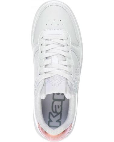 Esportes  de Mulher KAPPA ZAPATILLA MUJER LOGO MASERTA 6 BLANCA 341J7VW ARG BLANCO