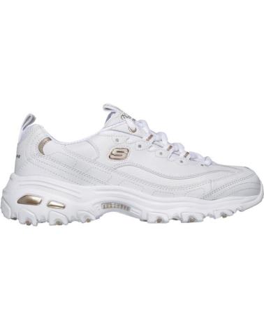 SKECHERS ZAPATILLAS MUJER MODELO DLITES - FRESH START COLOR BLANCO WT WTRG